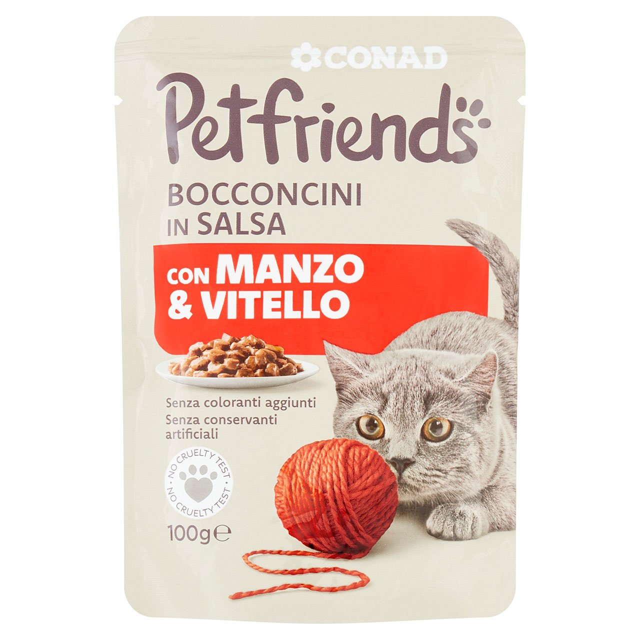 Bocconcini con Manzo & Vitello Petfriends Conad