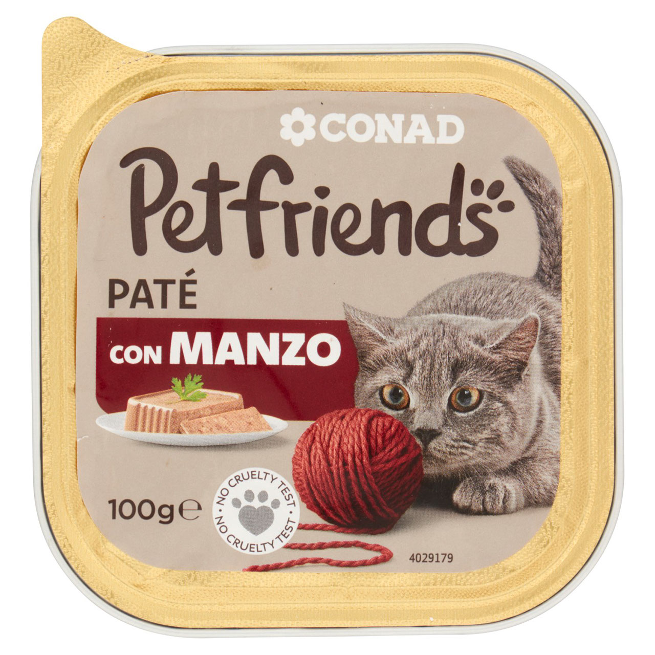 Petfriends Patè con Manzo 100 g Conad