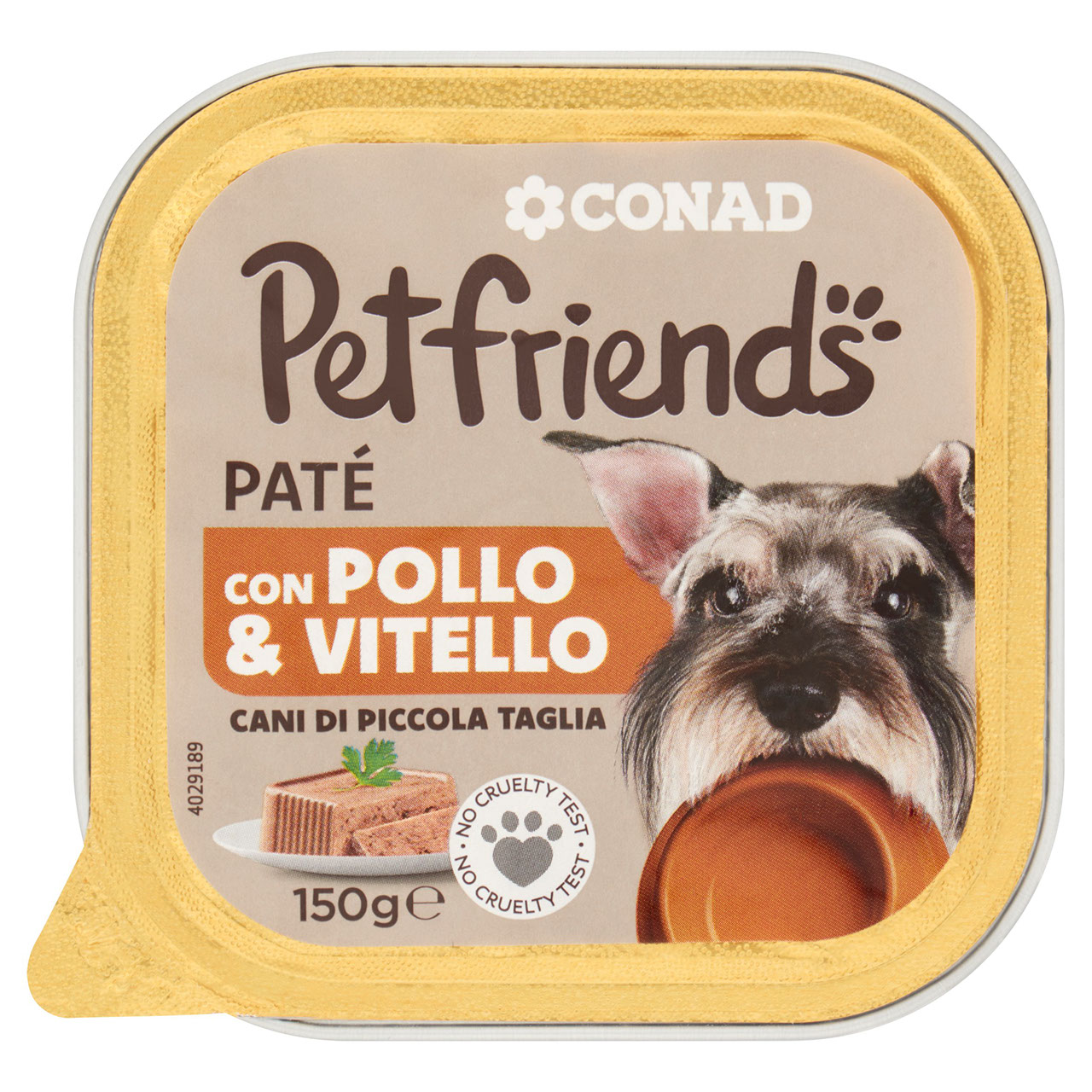 Petfriends Pat� Pollo & Vitello 150g Conad online