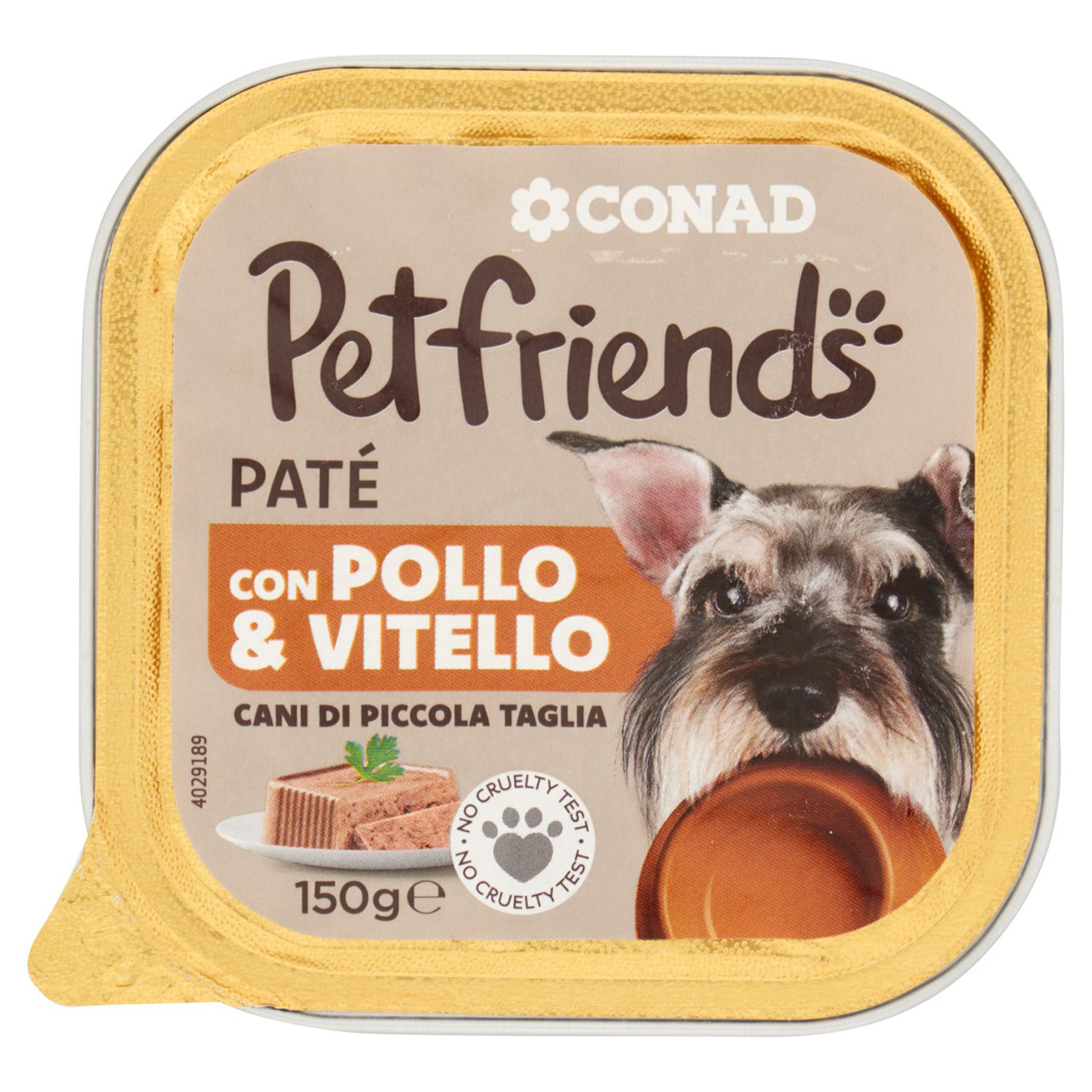 Petfriends Pat� Pollo & Vitello 150g Conad online