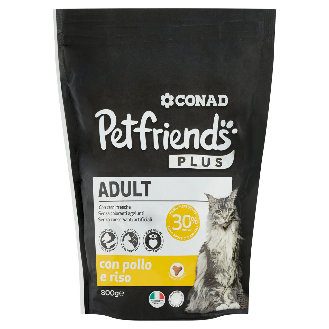 Petfriends Plus Adult con pollo e riso 800 g