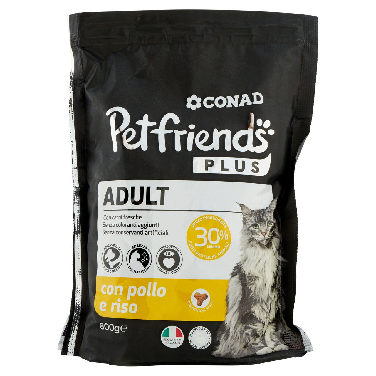 Petfriends Plus Adult con pollo e riso 800 g