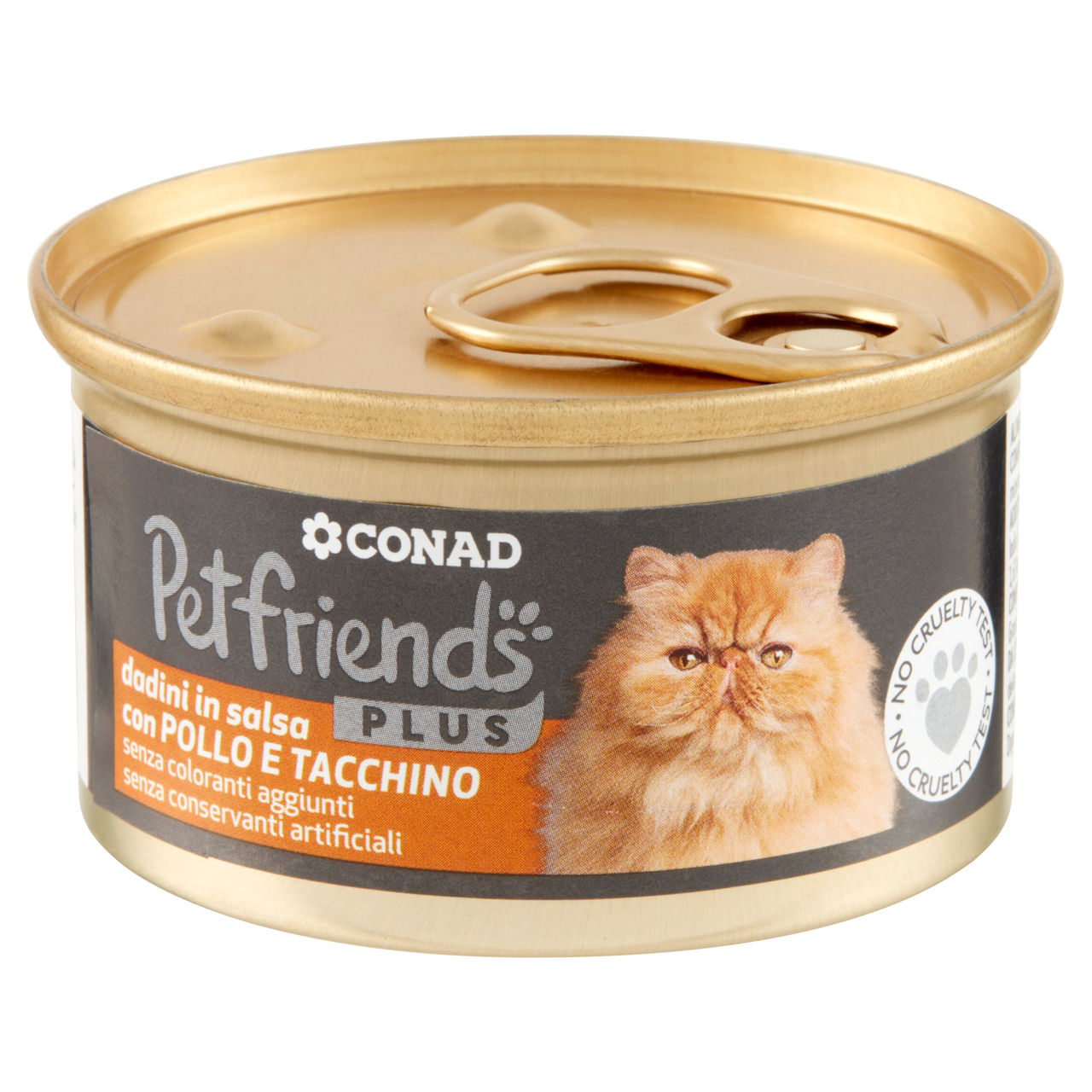 CONAD Petfriends Plus Dadini in salsa con Pollo e Tacchino 85 g