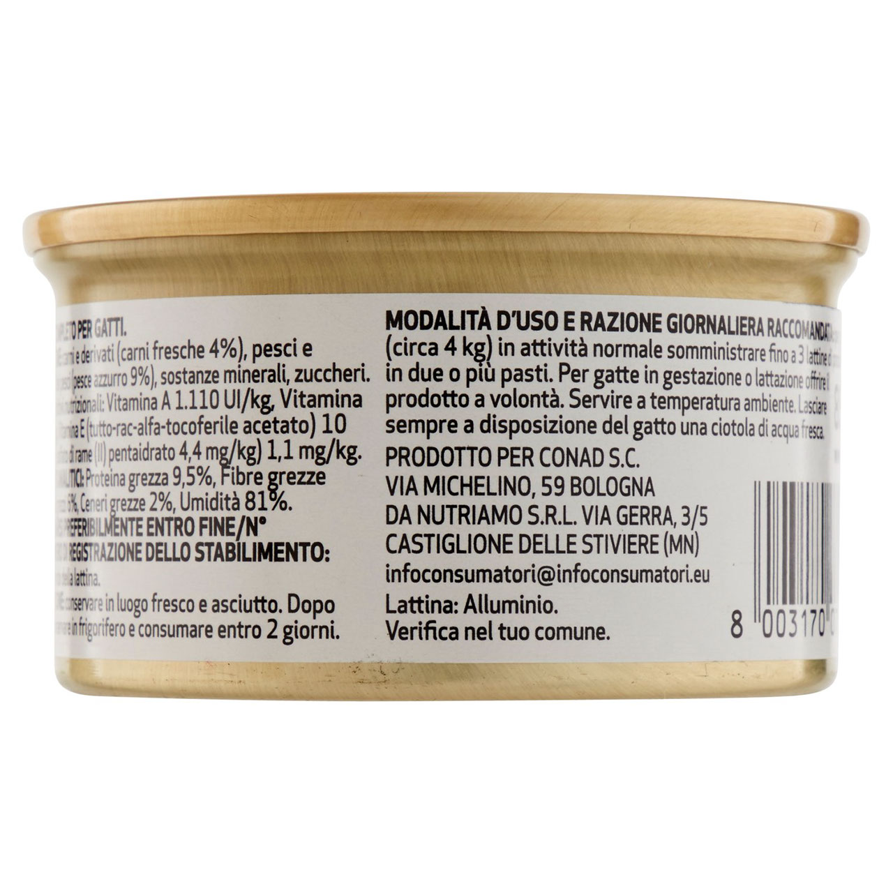 Petfriends Plus Mousse con Pesce Azzurro 85 g