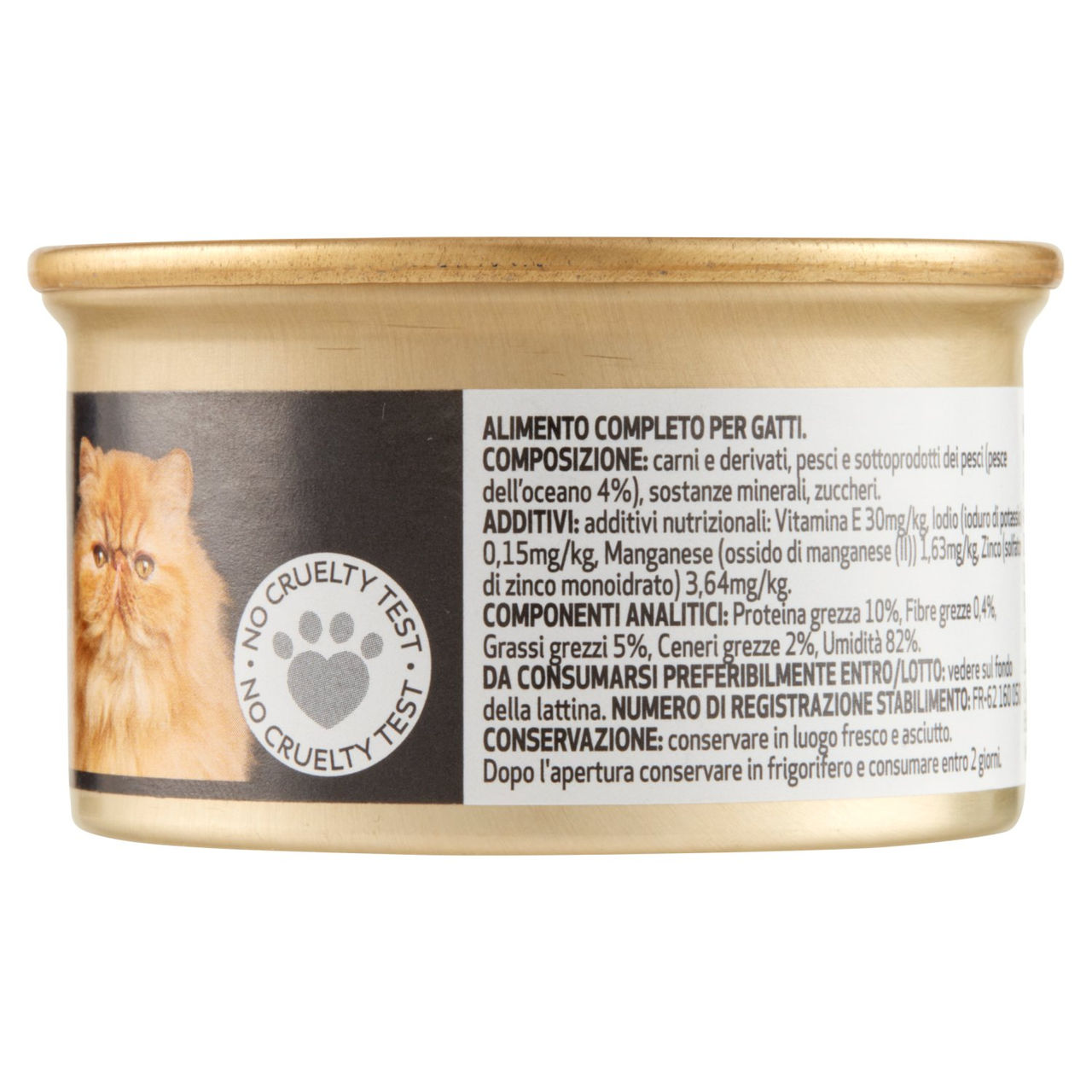 CONAD Petfriends Plus Mousse con Pesce dell'Oceano 85 g