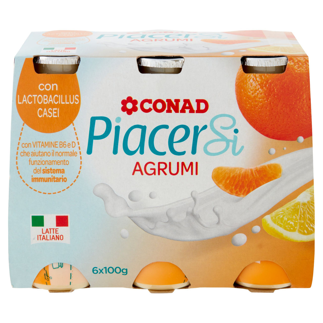 Piacersi Agrumi 6 x 100 g Conad in vendita online