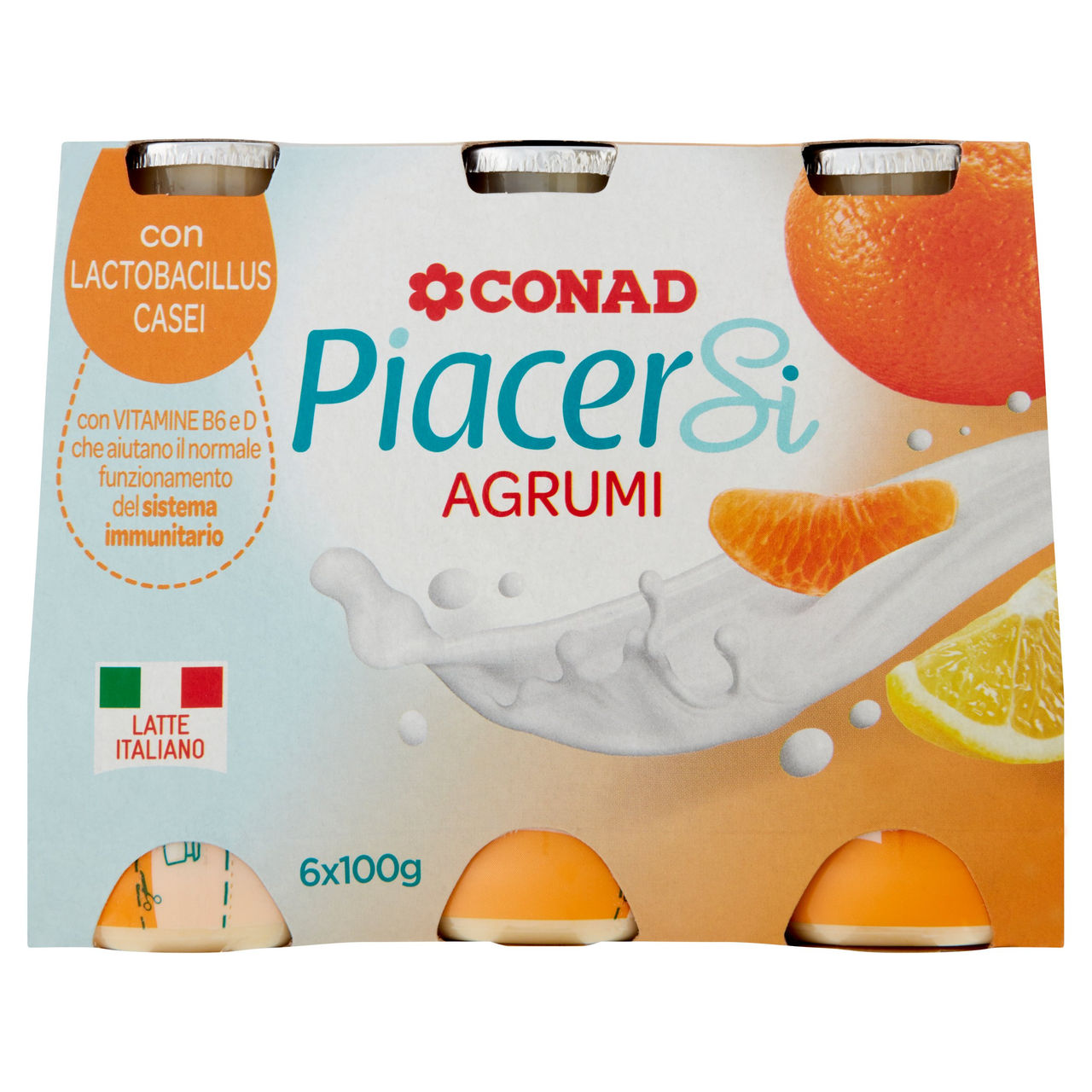 Piacersi Agrumi 6 x 100 g Conad in vendita online