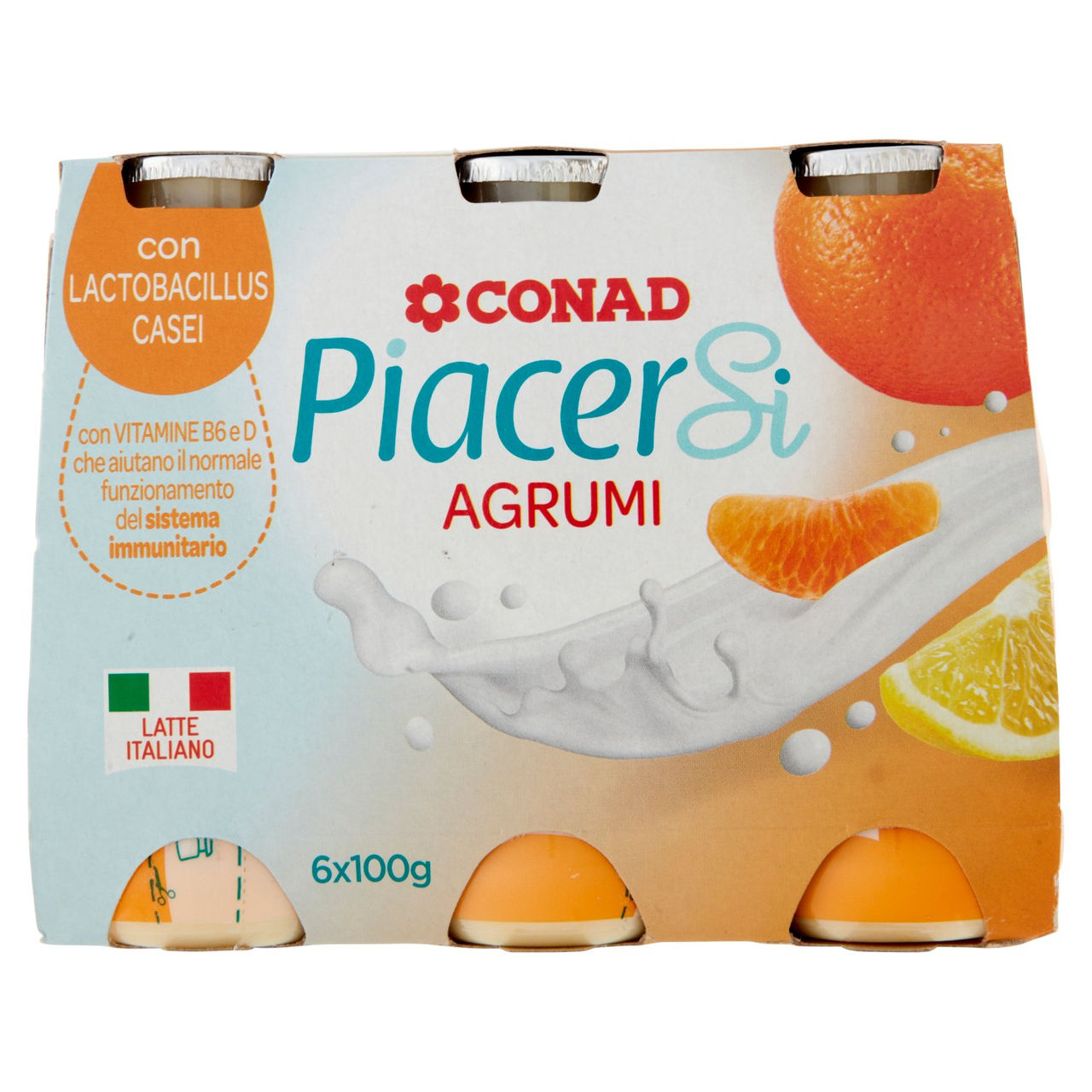 Piacersi Agrumi 6 x 100 g Conad in vendita online