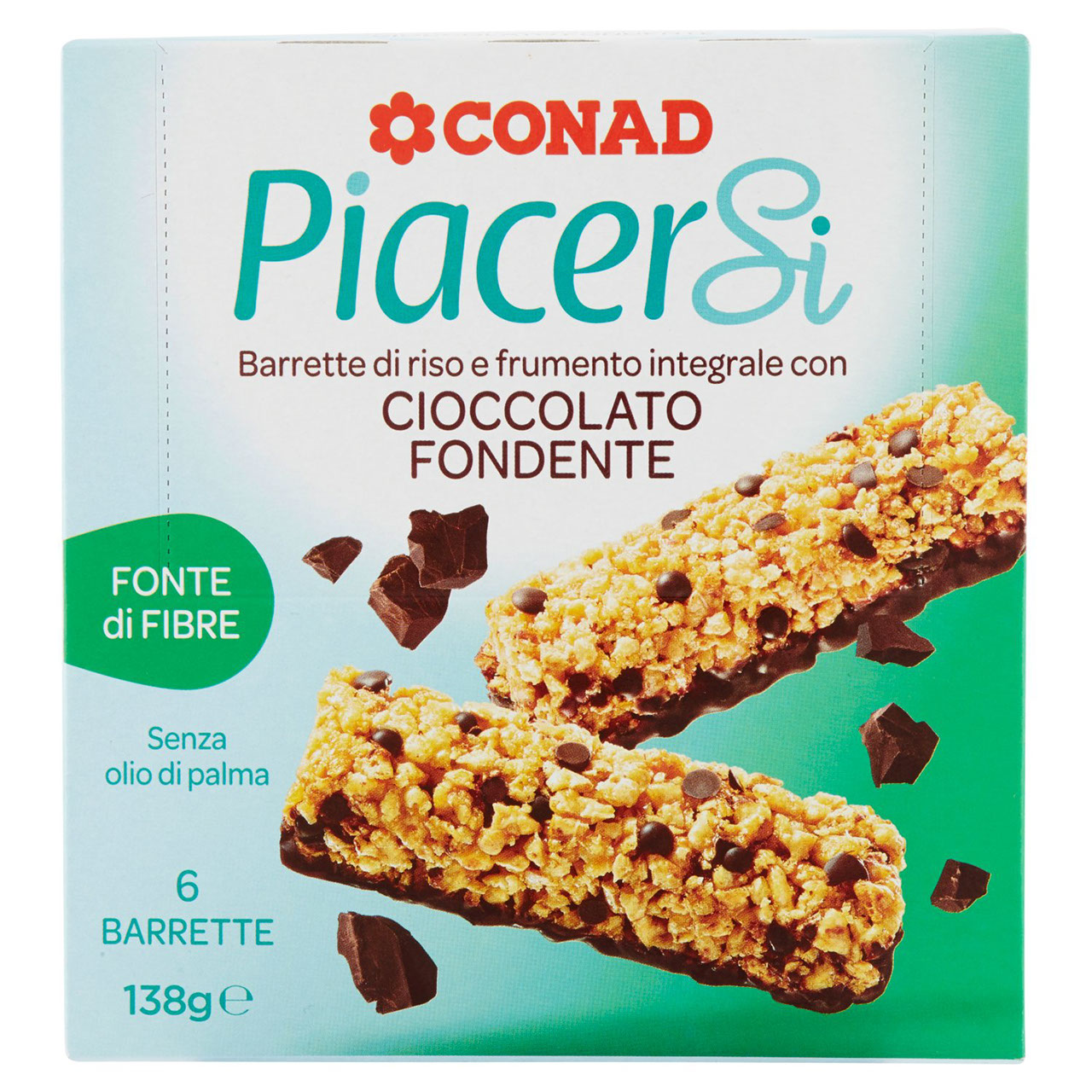 Barrette di Riso, Frumento integrale, Cioccolato