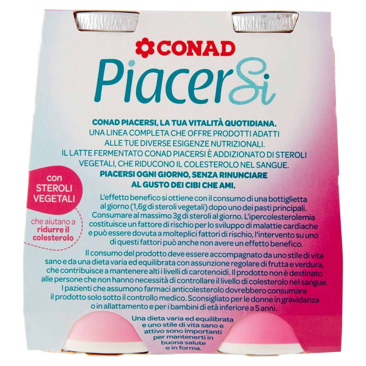 CONAD Piacersi Bianco 4 x 100 g