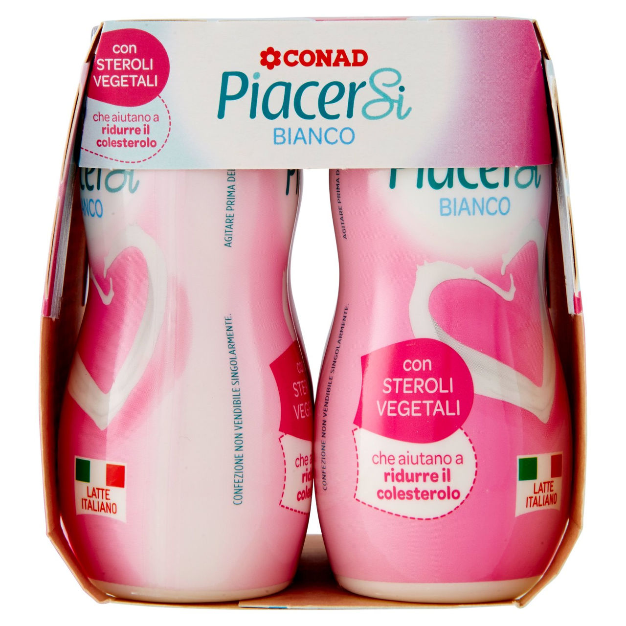 CONAD Piacersi Bianco 4 x 100 g