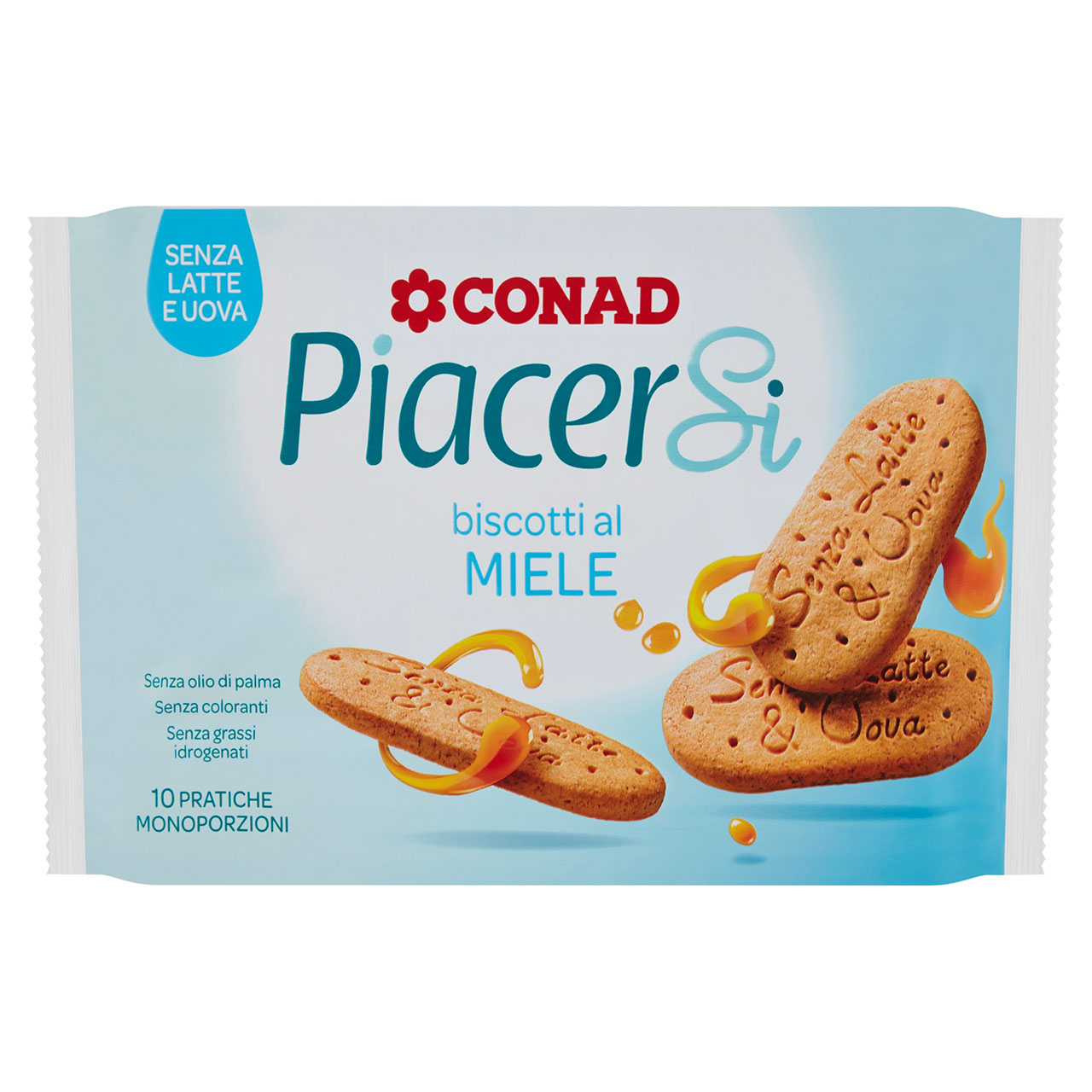 Biscotti al Miele 10 Pratiche Monoporzioni 300 g