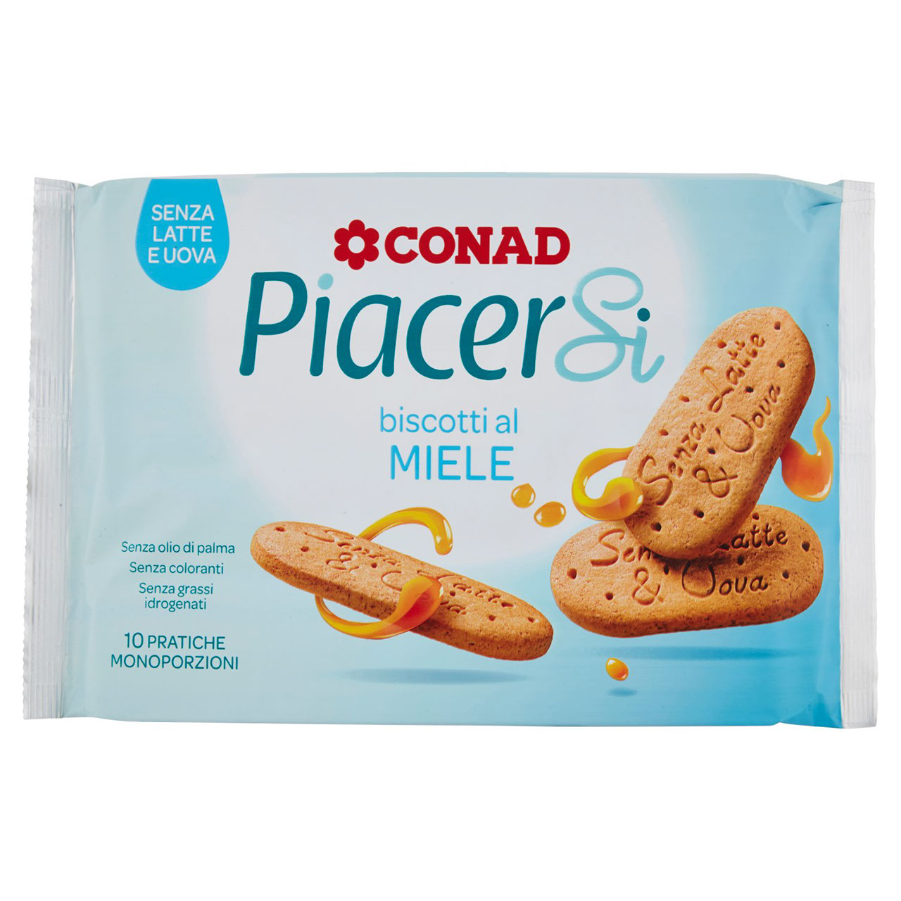 Biscotti al Miele 10 Pratiche Monoporzioni 300 g