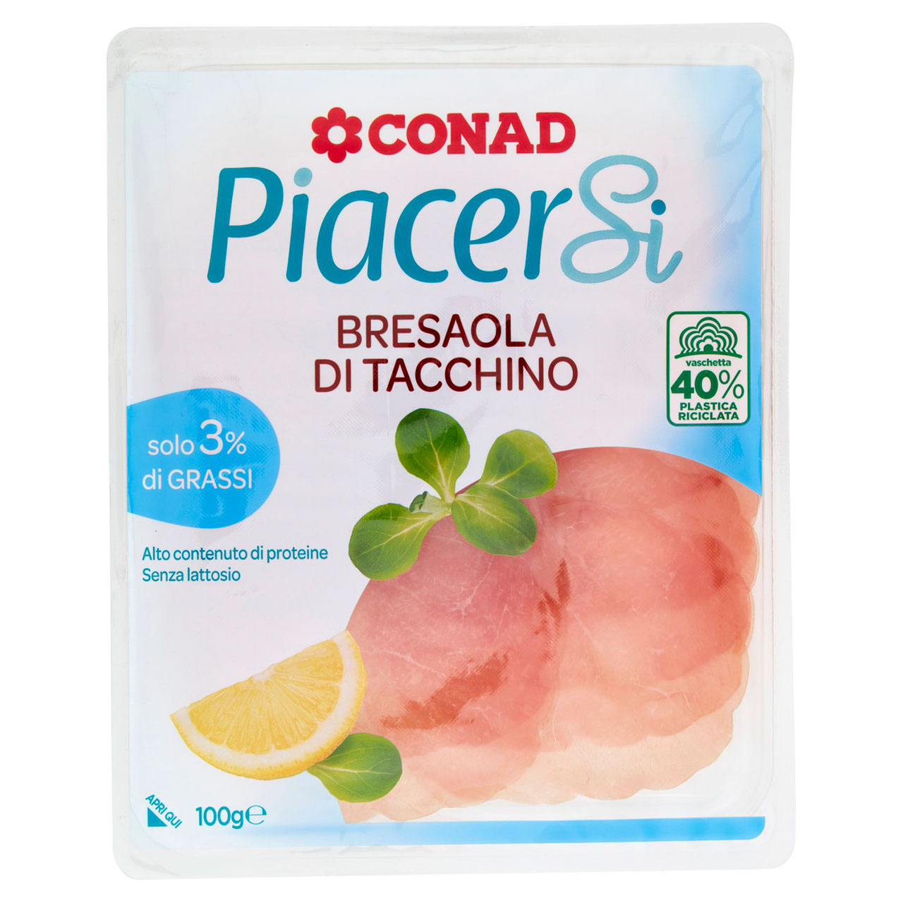 CONAD Piacersi Bresaola di Tacchino 100 g