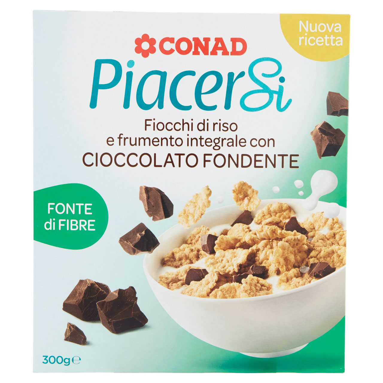 Fiocchi Riso e Frumento con Cioccolato 300 g Conad