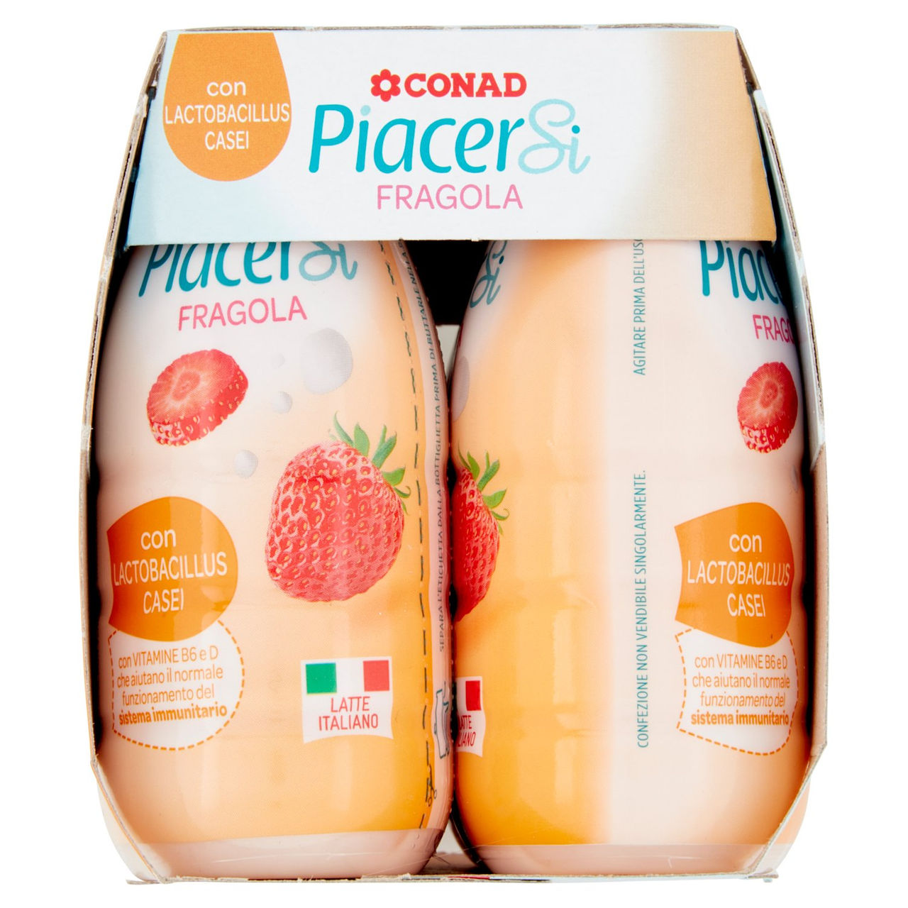 Fragola 6 x 100 g Conad in vendita online