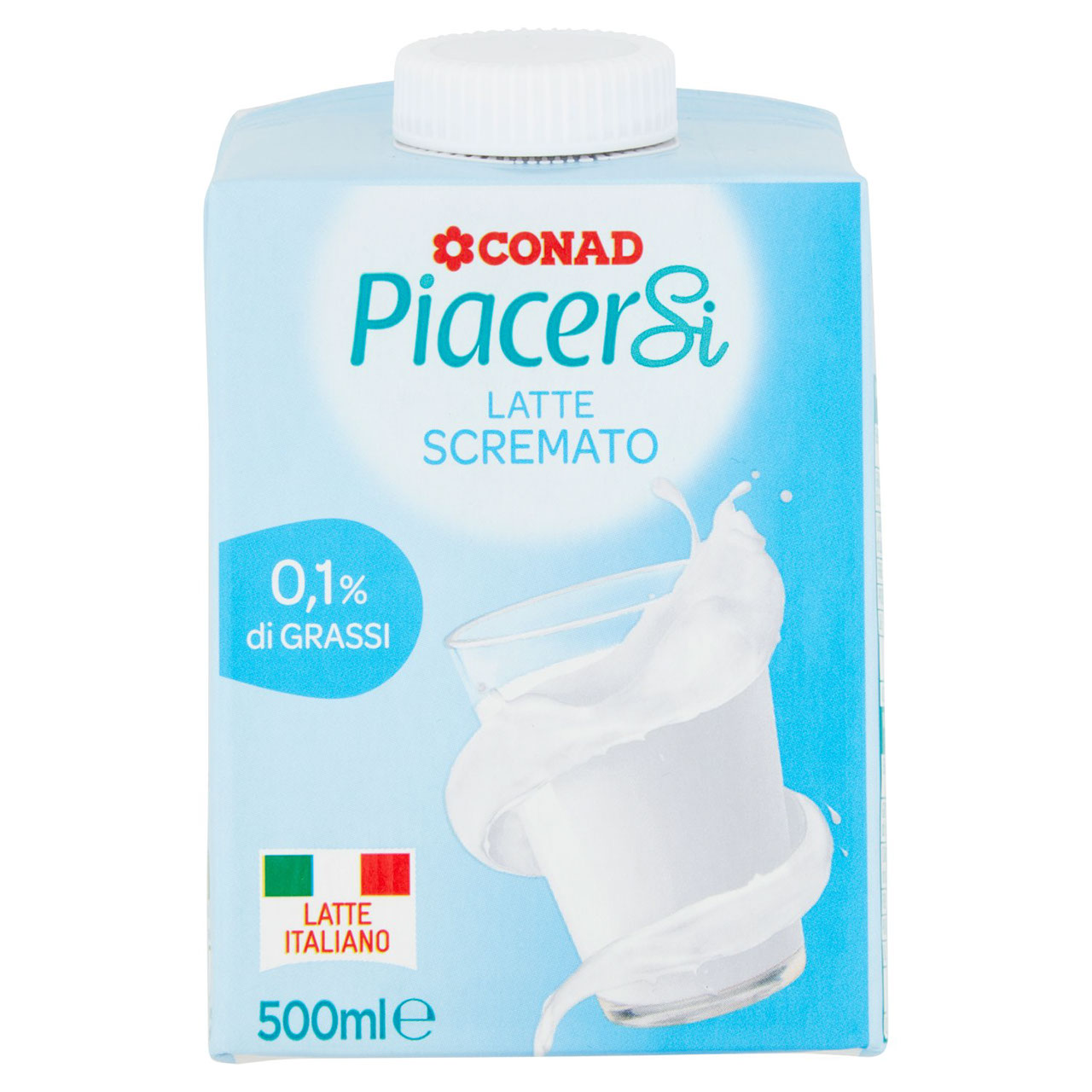 Piacersi Latte scremato 500 ml Conad