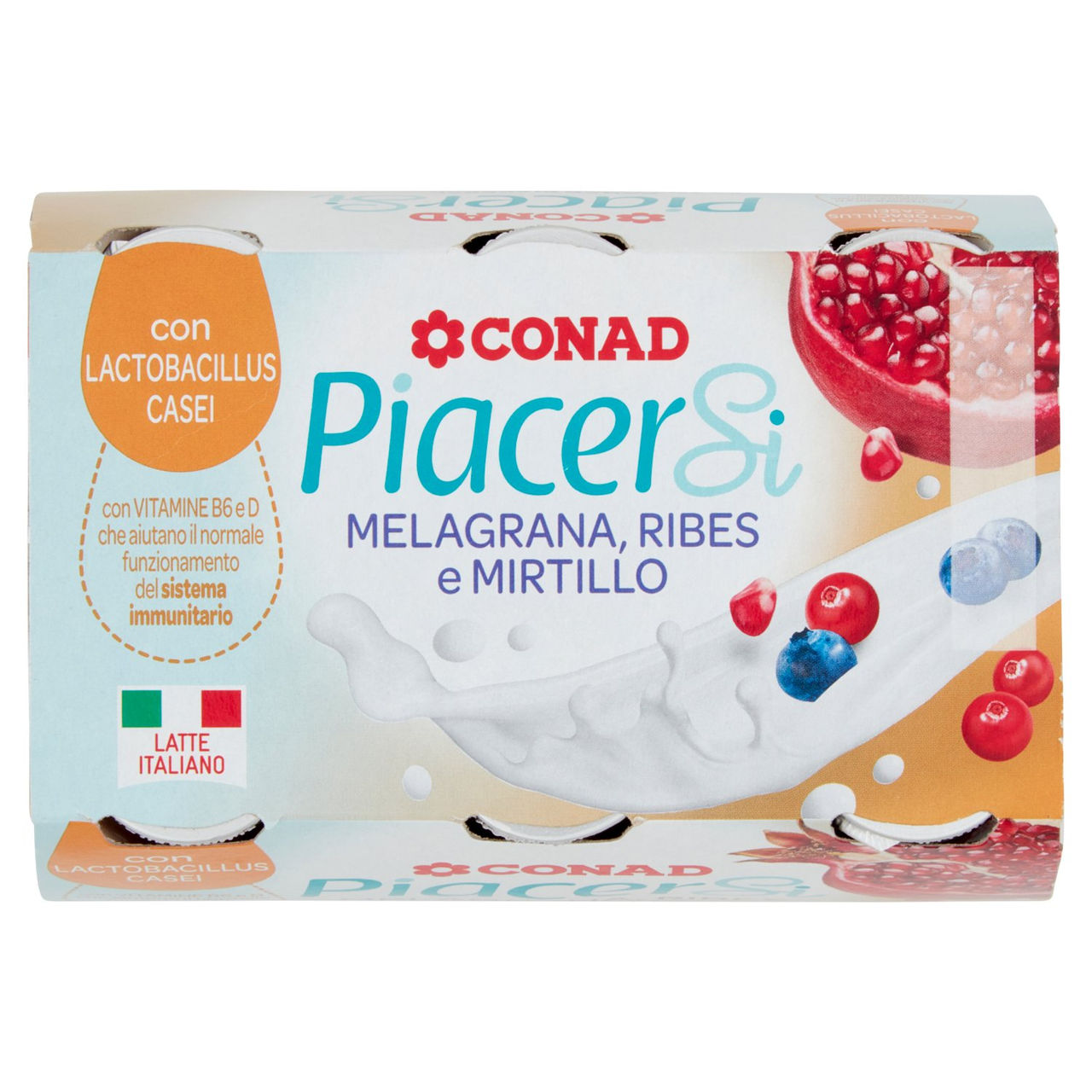 Melagrana, Ribes e Mirtillo 6 x 100 g Conad