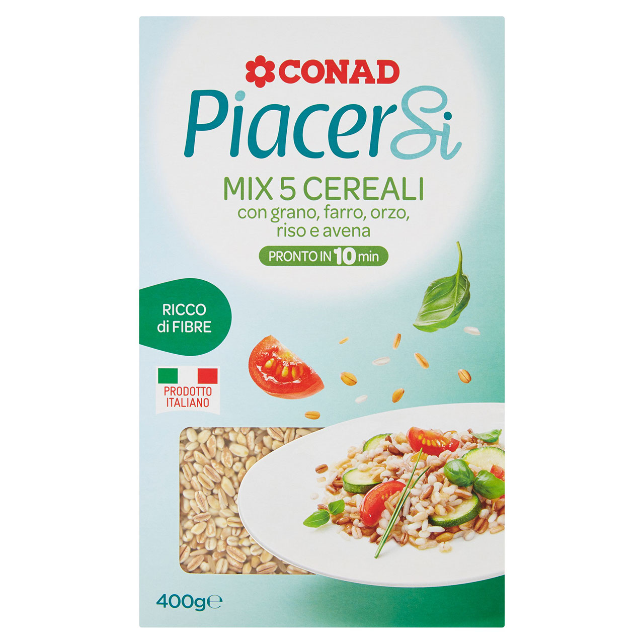 Mix 5 Cereali Precotti 400 g Piacersi Conad