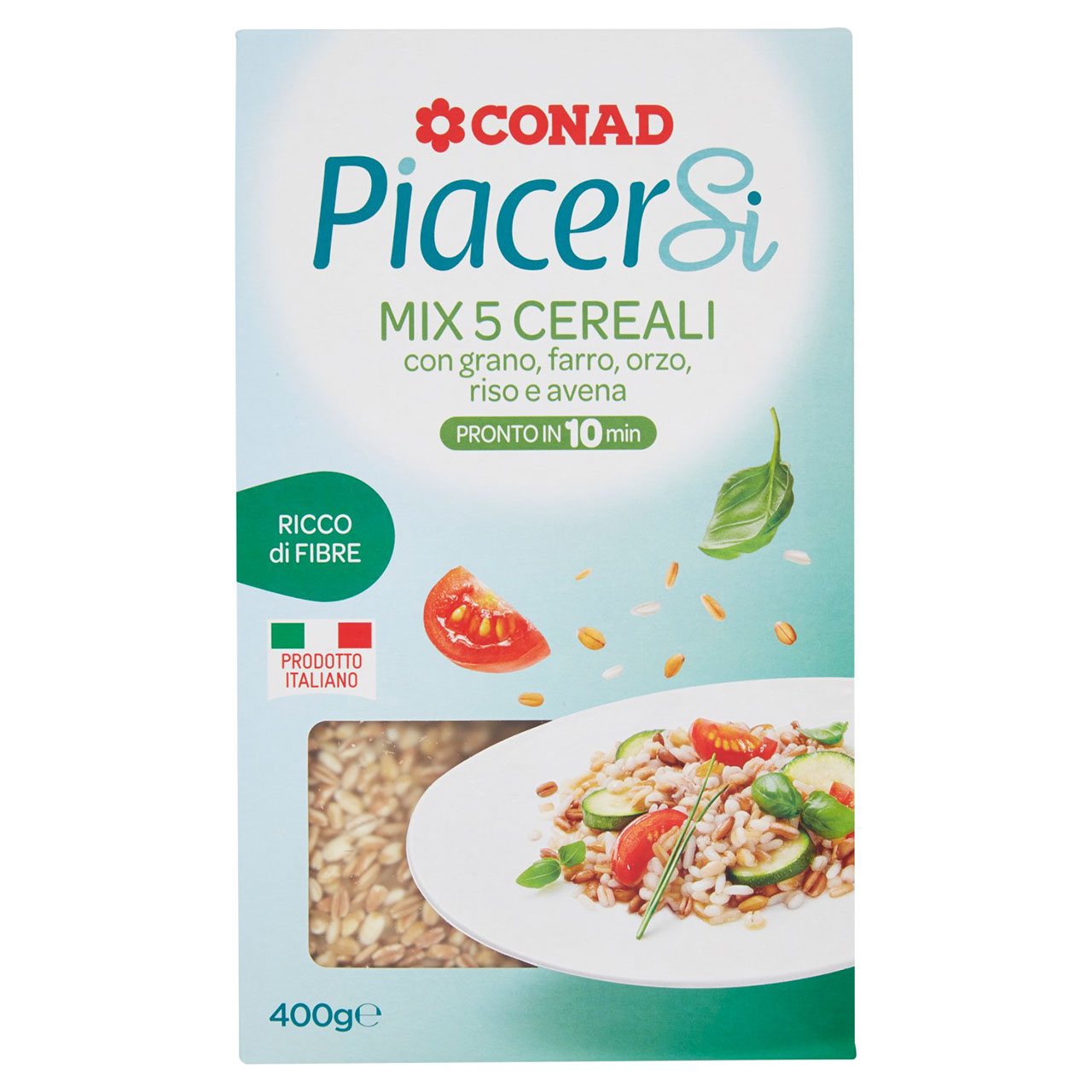 Mix 5 Cereali Precotti 400 g Piacersi Conad