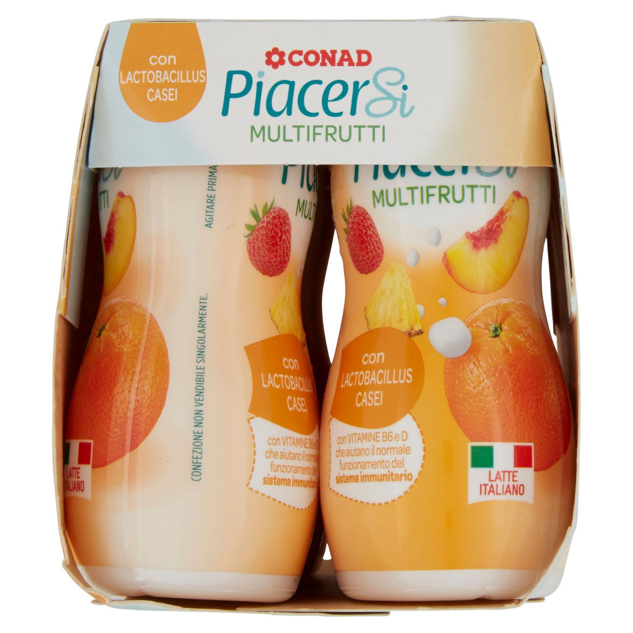 Piacersi Multifrutti 6x100g Conad vendita online