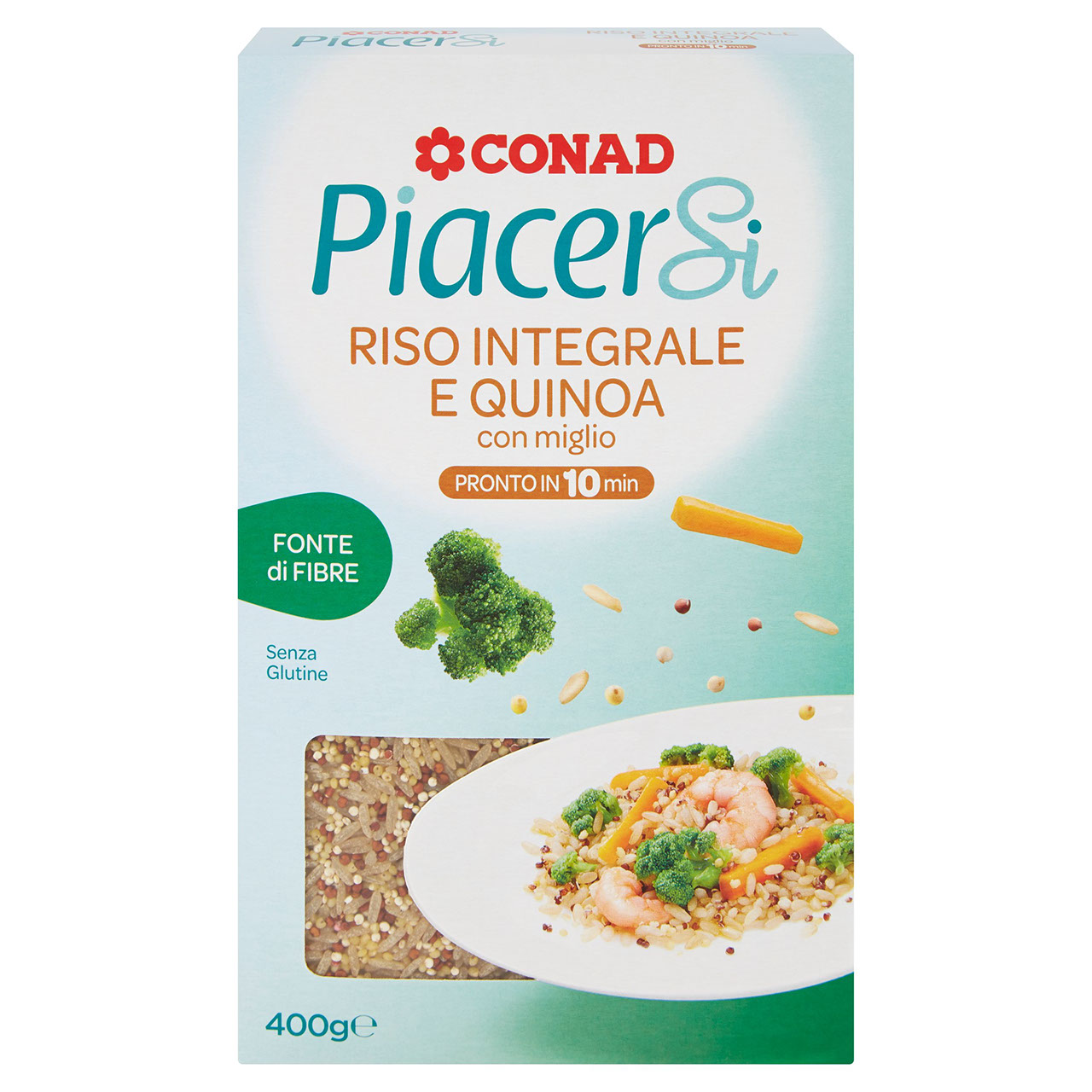 Riso Integrale e Quinoa 400g Conad Online