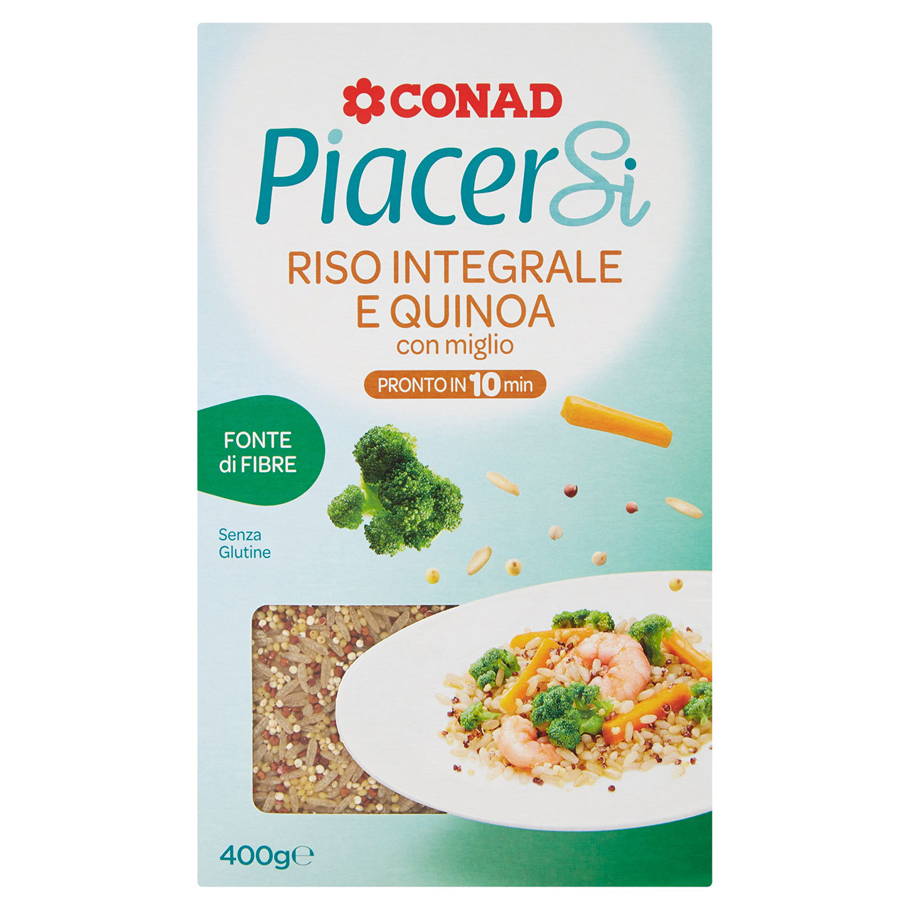 Riso Integrale e Quinoa 400g Conad Online