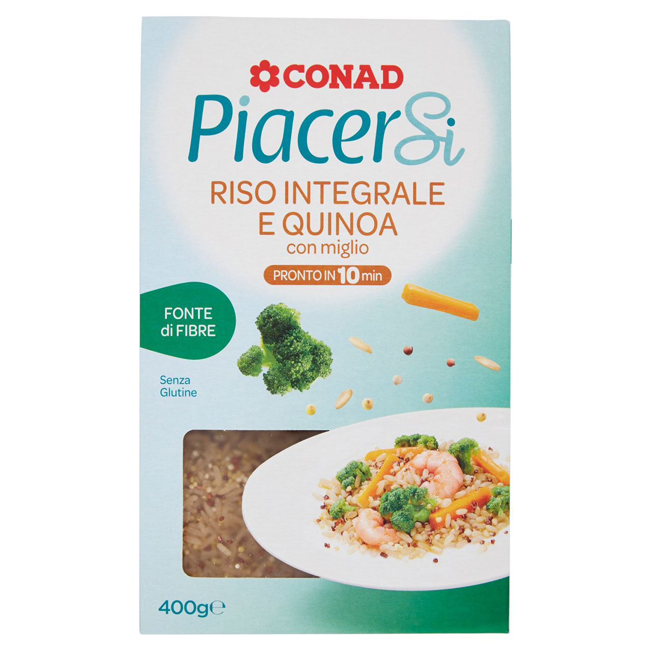 Riso Integrale e Quinoa 400g Conad Online