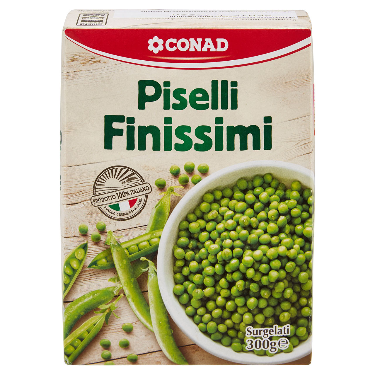 CONAD Piselli Finissimi Surgelati 300 g