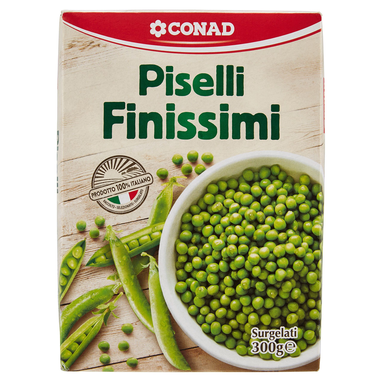 CONAD Piselli Finissimi Surgelati 300 g