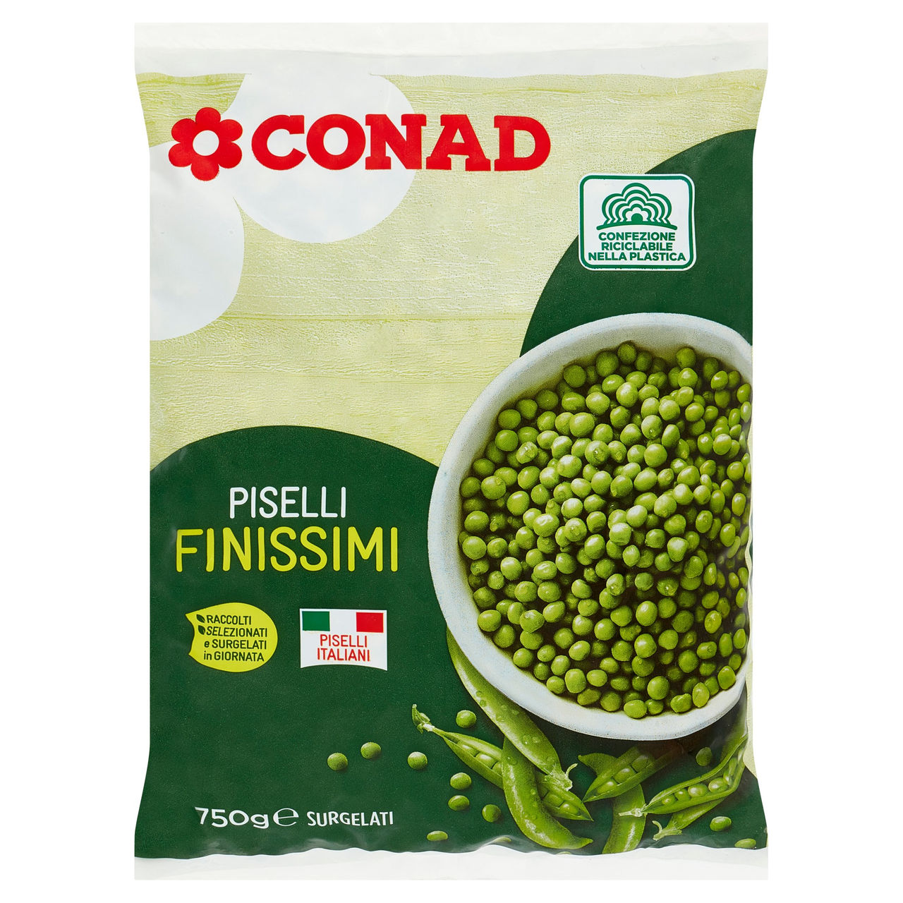 Piselli Finissimi Surgelati 750g Conad online