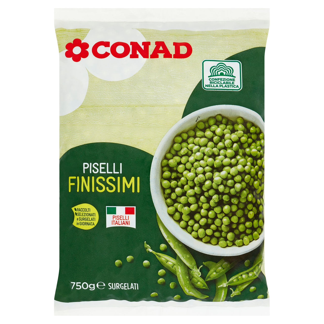 Piselli Finissimi Surgelati 750g Conad online