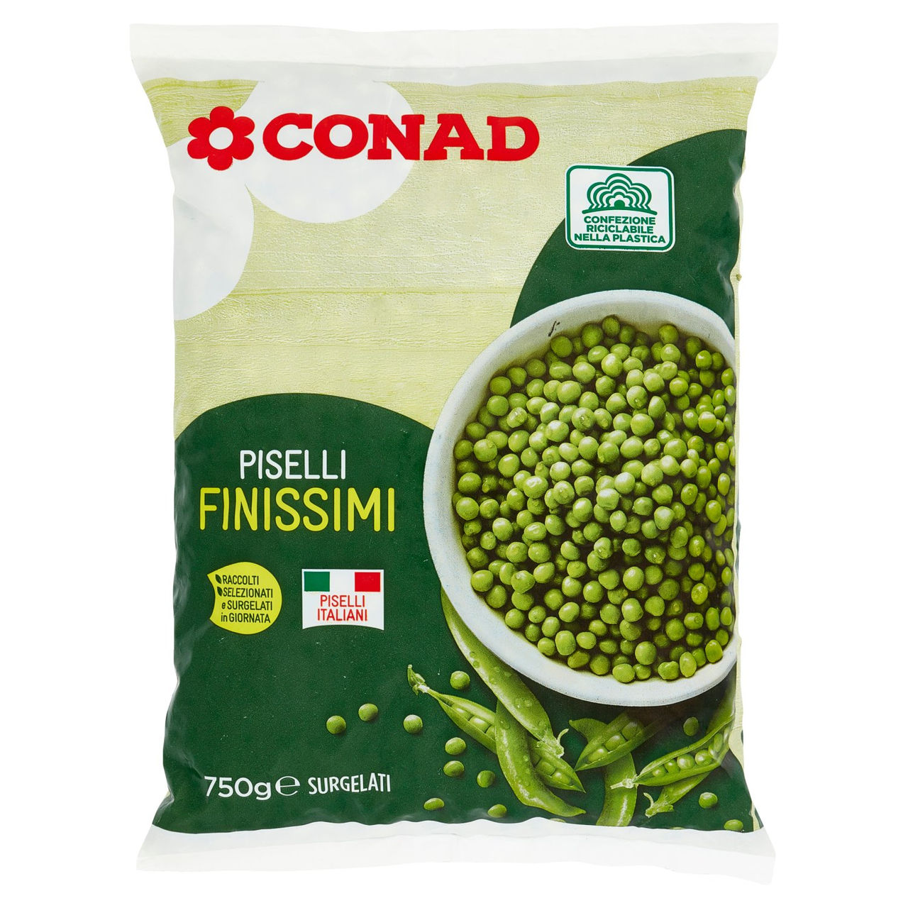 Piselli Finissimi Surgelati 750g Conad online