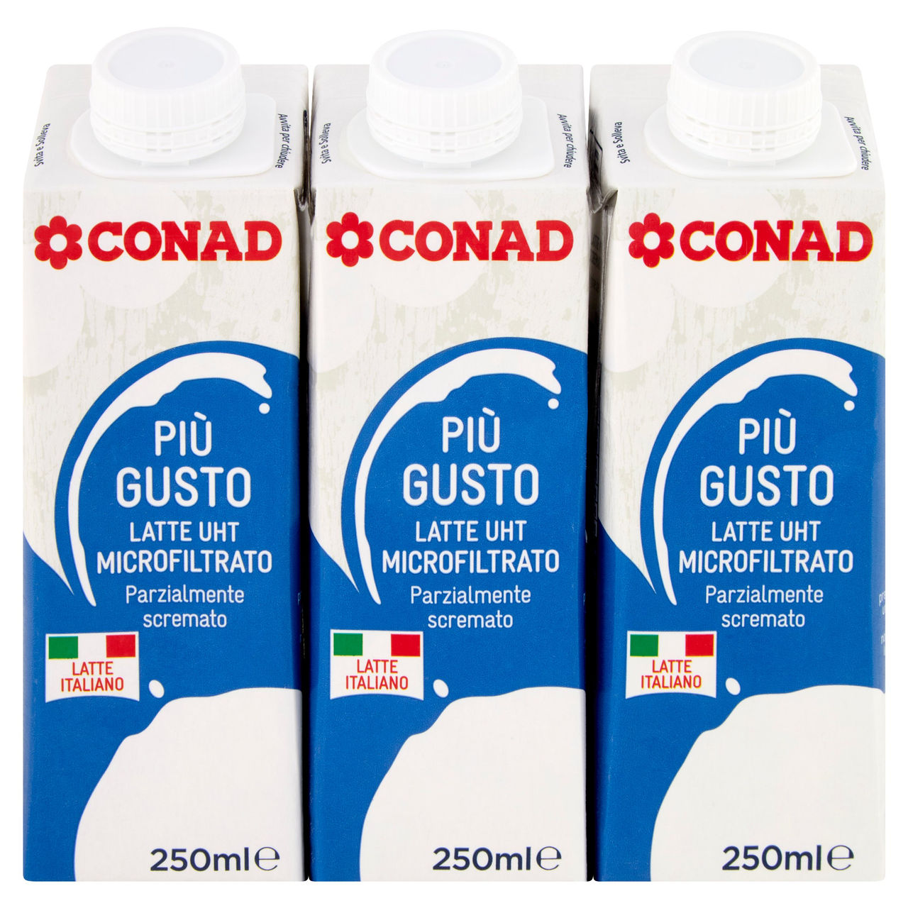 Latte Microfiltrato Parzialmente Scremato 3x250ml