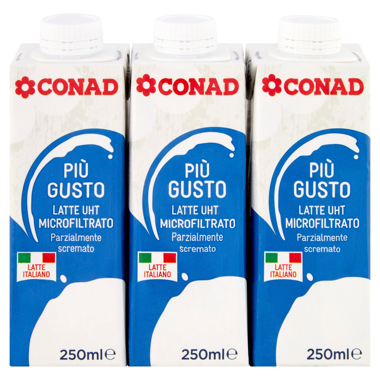 Latte Microfiltrato Parzialmente Scremato 3x250ml