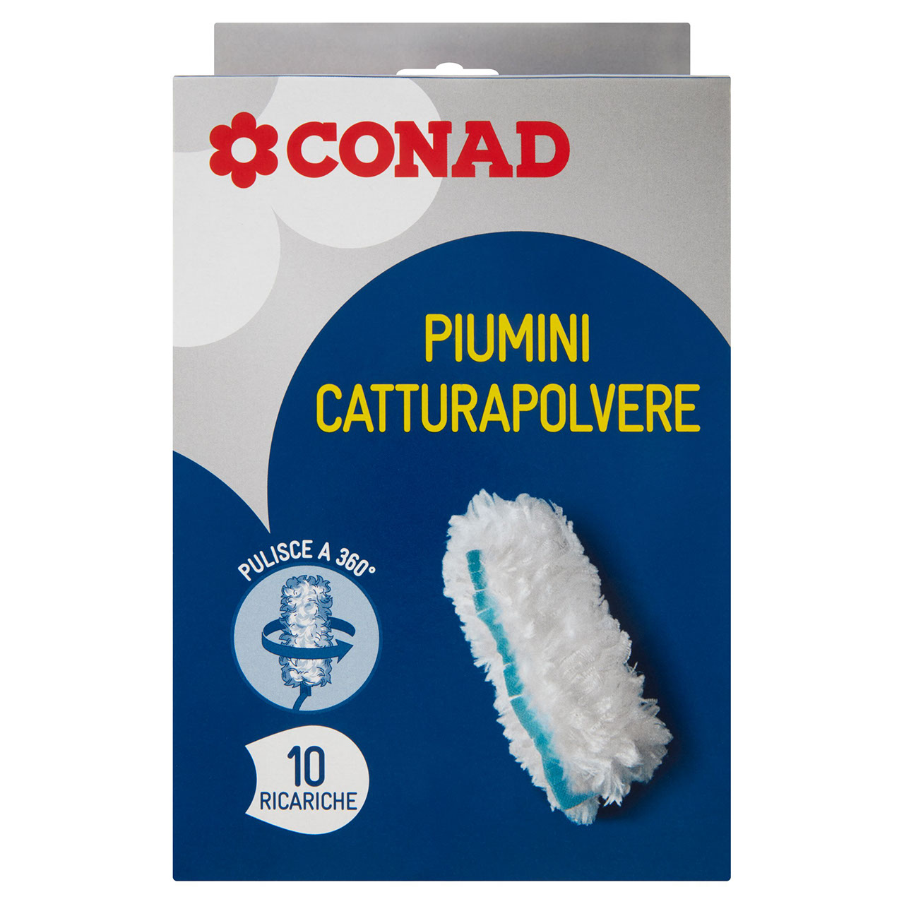 CONAD Piumini Catturapolvere 10 Rcariche