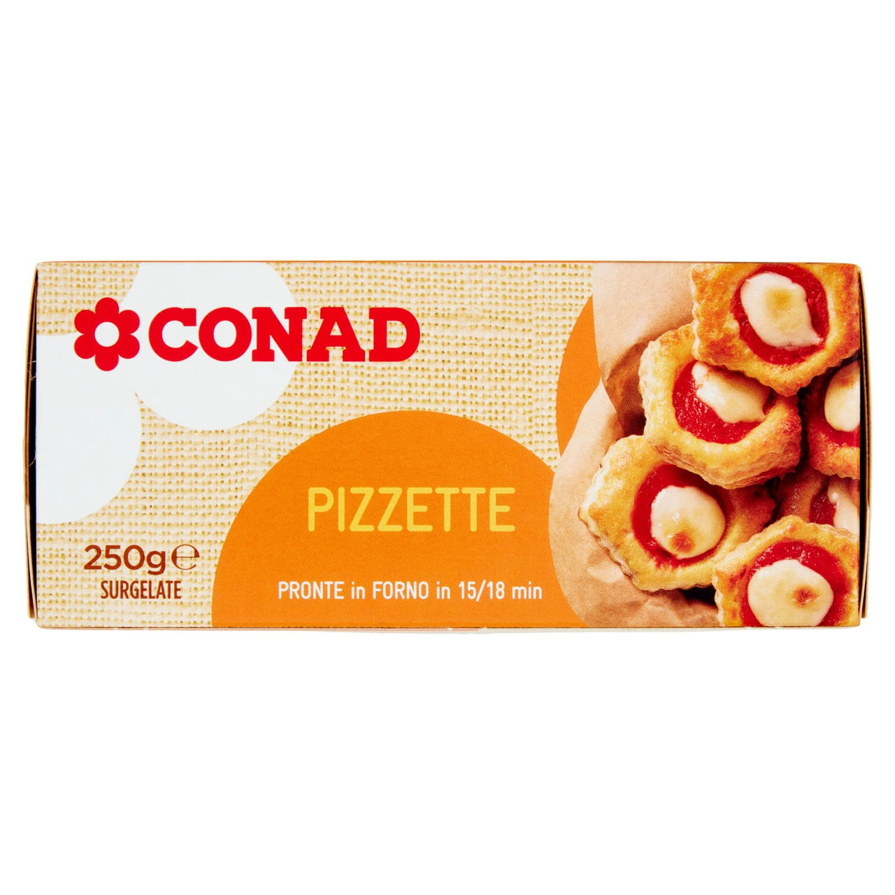 Pizzette Surgelate 250 g Conad