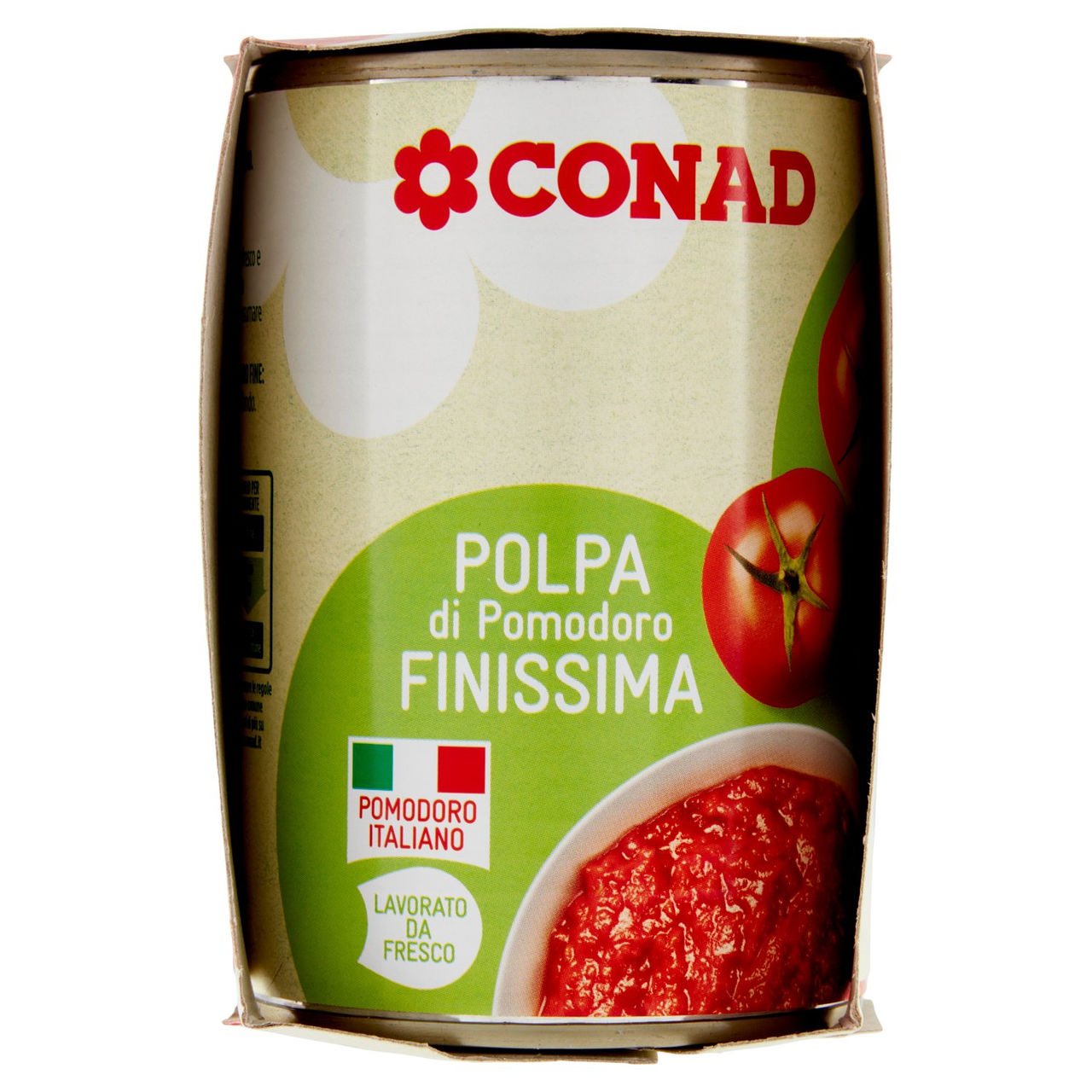 Polpa di pomodoro finissima g 400 x 3 Conad