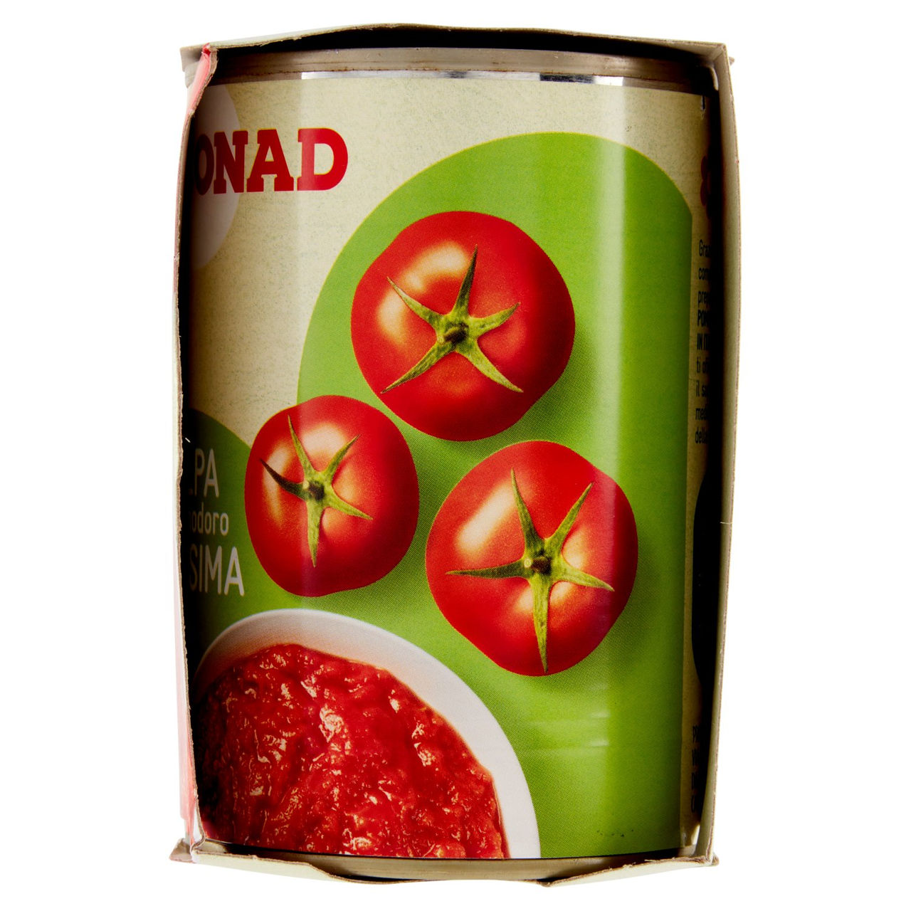 Polpa di pomodoro finissima g 400 x 3 Conad