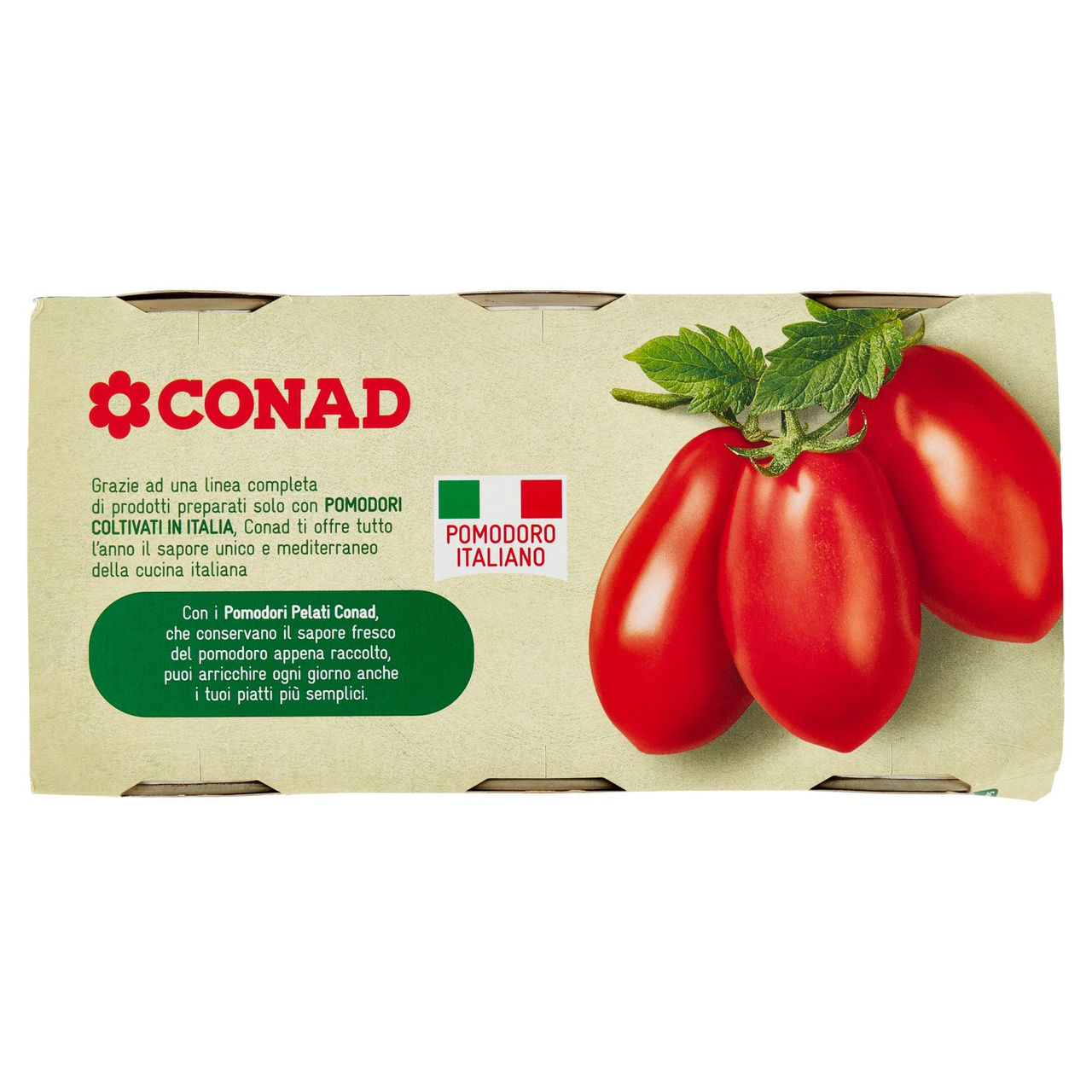 Pomodori Pelati 3 x 400 g Conad in vendita online