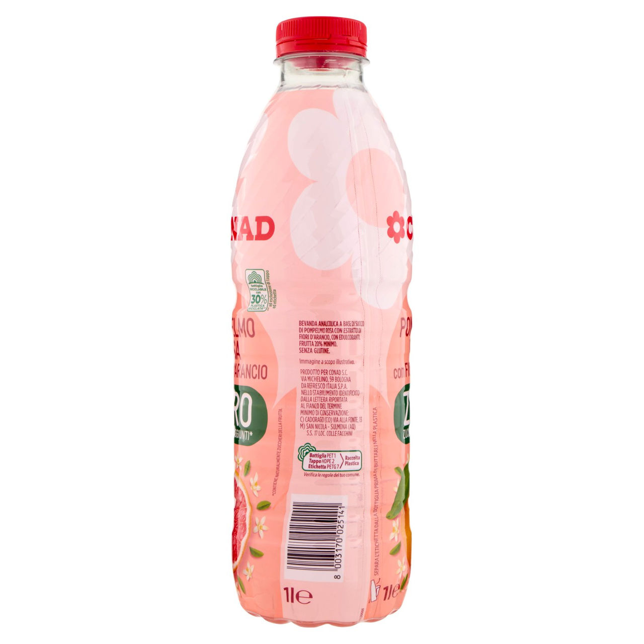 Pompelmo Rosa con Fiori d'Arancio 1 l Conad