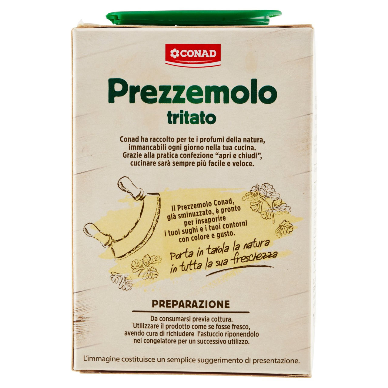 CONAD Prezzemolo tritato Surgelato 75 g