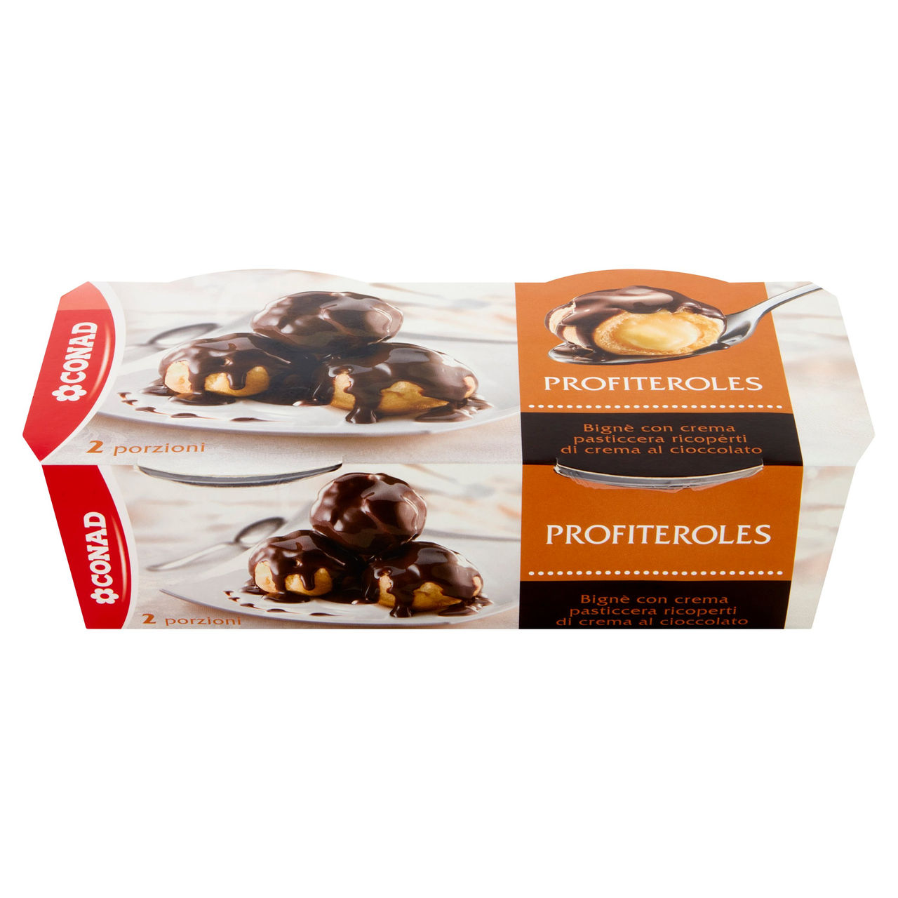 Profiteroles 2 x 90 g Conad in vendita online