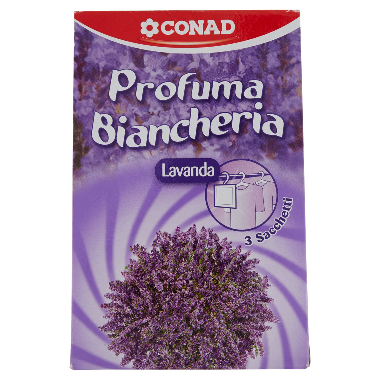 CONAD Profuma Biancheria Lavanda 3 Sacchetti