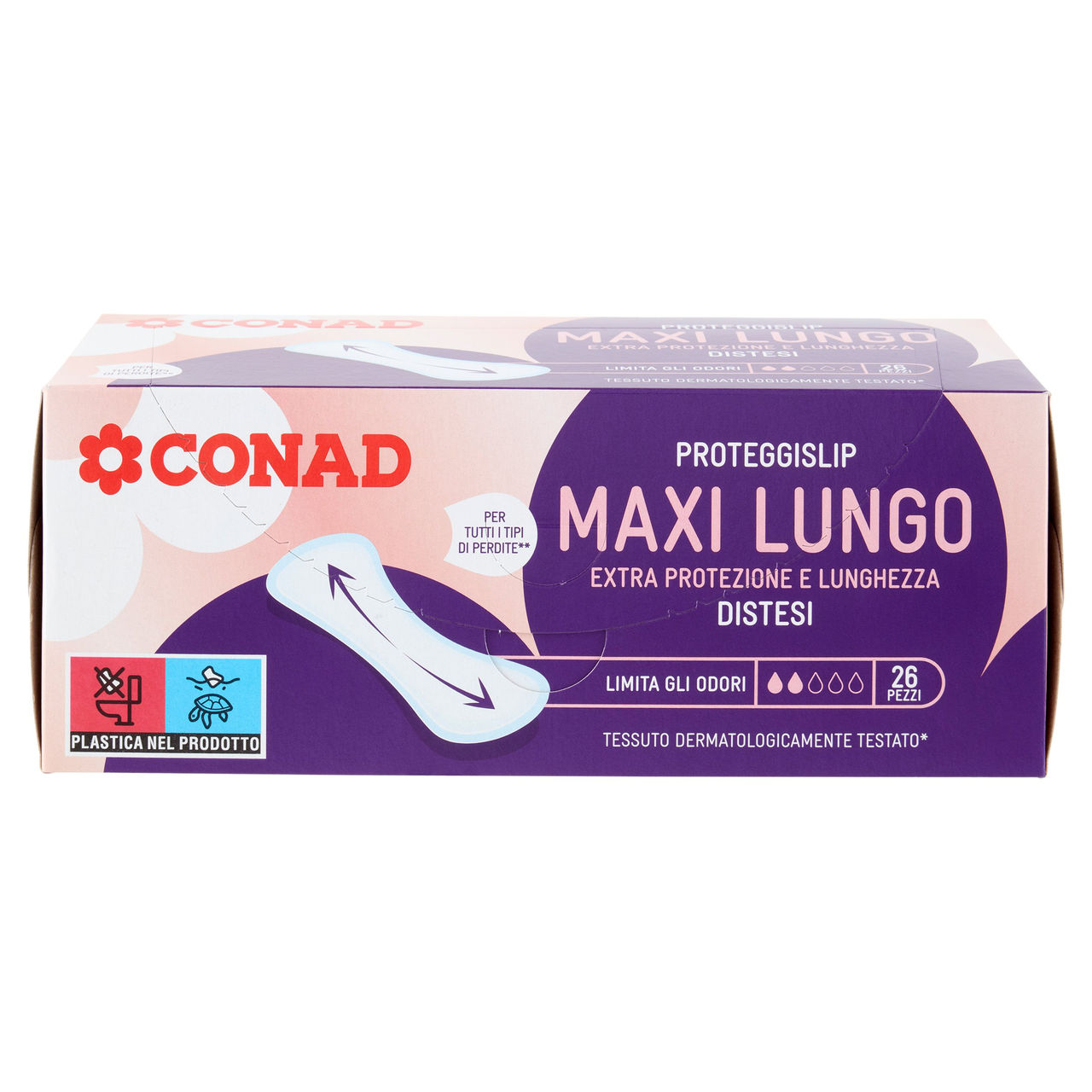 CONAD Proteggislip Maxi Lungo Distesi 26 pz