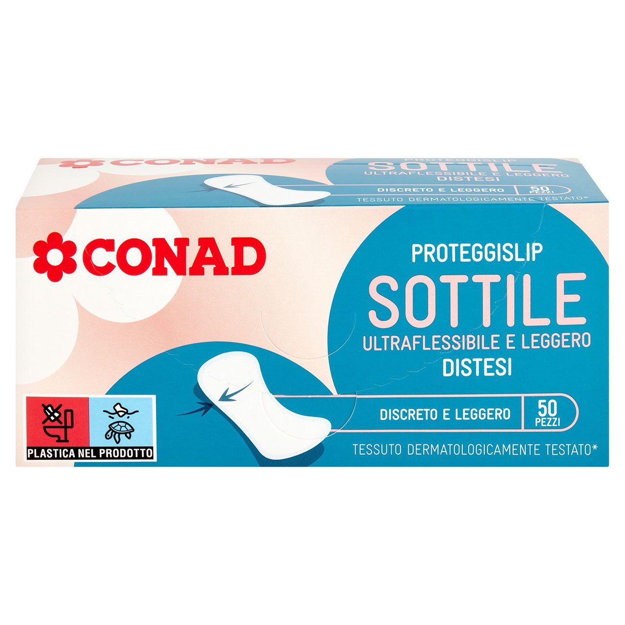 Proteggislip Sottile Distesi 50 pz Conad