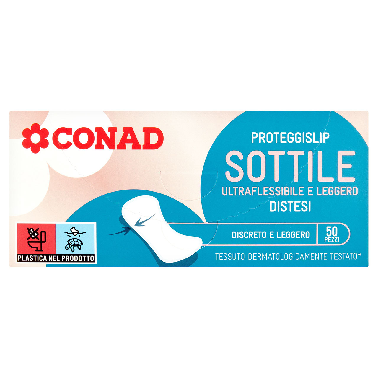 Proteggislip Sottile Distesi 50 pz Conad