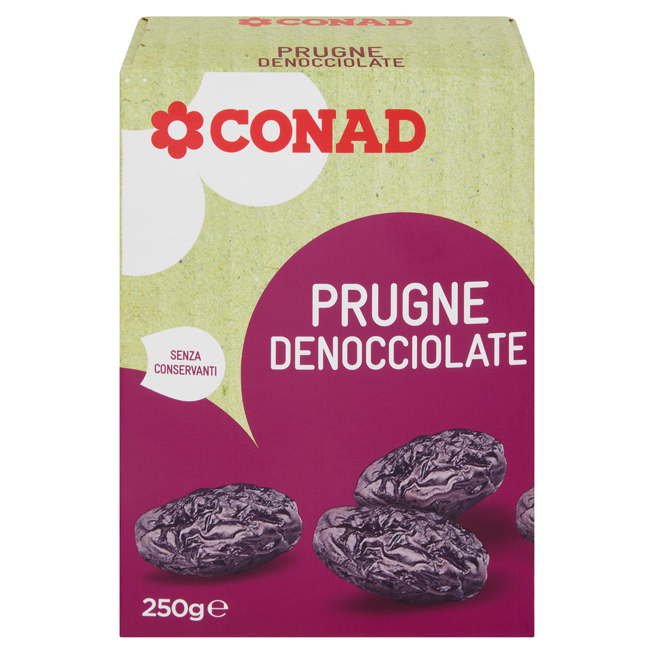 Prugne Denocciolate 250 g Conad