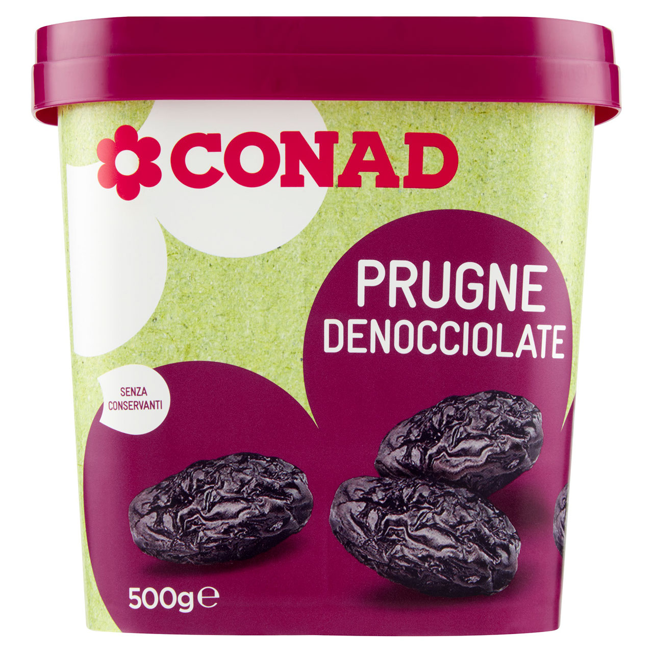 Prugne Denocciolate 500 g Conad in vendita online