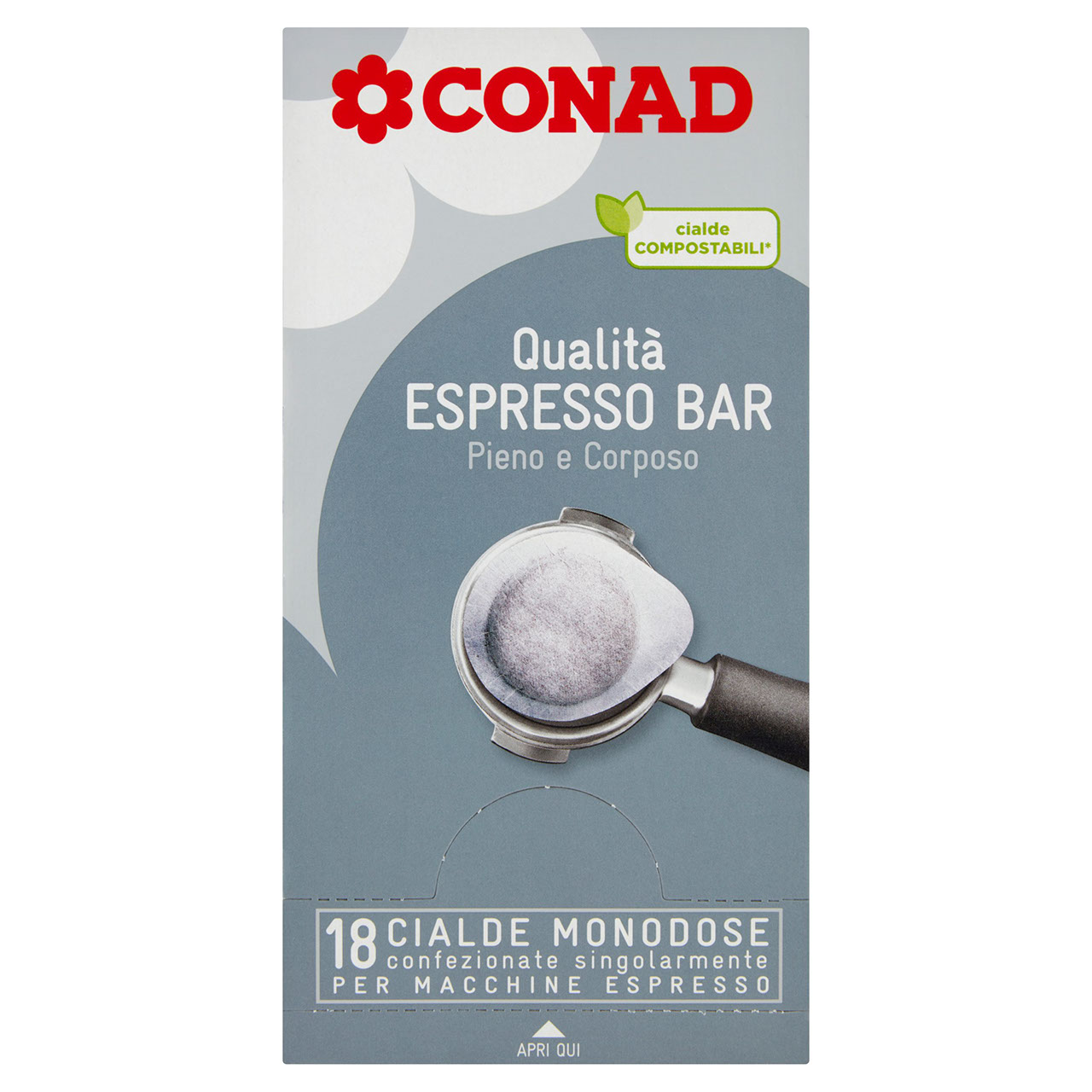 Cialde per Macchine Espresso 125 g Conad